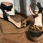 Wild Diva Leopard Wedges Photo 0