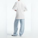 COS NEW   SHORT-SLEEVED TUNIC SHIRT SMALL Photo 3