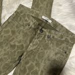 Rich & Skinny  Green Snake Print Jeans Photo 1