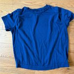 Ted Baker London Women’s Short Sleeve Top – Navy – Size 2 (US Small/Medium) Blue Photo 0