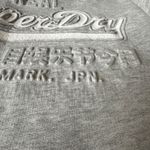 Superdry  Women Pullover Jumper Hoodie Size S - 4 embossed printing front &sleeve Photo 7