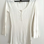 We The Free  3/4 Sleeve Henley Large Photo 0