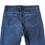 Michael Kors  Izzy Cropped Skinny dark wash stretchy five pocket denim jeans 6 Photo 5