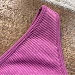 Set Active  X Revolve Ribbed One Shoulder Sports Bra in Petal Women’s Size Medium Photo 5