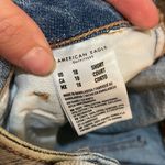American Eagle Womens New  Mom Straight Jean Short High Rise Photo 3