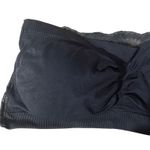 Anemone  Gray Lace Strapless Padded Ruched Bandeau Women Sz OS Photo 5