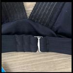 Cupshe Women's V Neck High Waist Bikini Sets Swimsuit, size Small, Black, NWT Photo 3