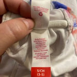 No Boundaries  One Shoulder Bikini Top Tropical Ruffle S Photo 0