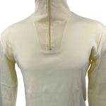 Benger Women's Yellow Long Sleeve 1/4 Zip High Neck Sweatshirt Sweater Top Sz 6 Photo 2