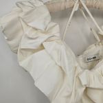 DO+BE  White Ruffle Sleeve Mini Dress - Large‎ NWT Photo 6