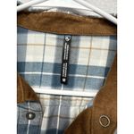 Kuhl Women's Shirt M Plaid Flannel Tess 8457 Camping Hiking Ladies Shirt Blue Photo 1