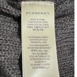 Burberry  Brit Brown Gold Mohair Silk Blend V Neck Long Sleeve Knit Sweater $495 Photo 3