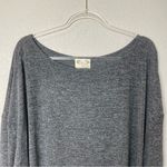 BNWT! Joyfolie Charcoal Louisa Women's Boat Neck Sweater Size XL Gray Photo 1