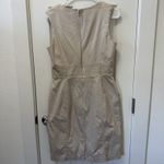 White House | Black Market Utility Dress Khaki Light 8 Sleeveless Tank Layer Knee Photo 5