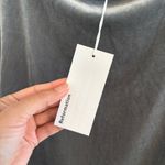 Reformation NWT  Alden dress in grey velvet Photo 6