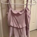 The Pants Store Purple Ruffle Top Photo 0