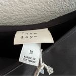 A New Day NWOT  Black Slip Tank Cami Casual Trendy Contemporary Neutral Medium Photo 1