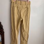 ALC Frank A.L.C Dune Women's Khaki/Tan Belted Straight Pants Size 2 Photo 8