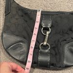 Coach Vintage Black and Dark Gray Hobo Shoulder Bag YTK Photo 12