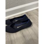 Rothy's  Women's Size 6.5 The Flat Slip On Shoes Maritime Navy Blue Round Toe EUC Photo 2