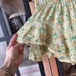 Aerie  rock n ruffle mini skirt skort shorts lace tiered loveshackfancy floral Photo 6