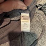 Athleta 100% linen Flint Grey Heather Bali Pull On Ankle Pant pants size 2 Photo 4