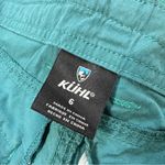 Kuhl  Women’s Kontra Breathable Shorts Cargo 6” Mid Rise Outdoor Hiking in Teal 6 Photo 10