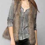 Urban Outfitters Staring at Stars All Faux You Faux Fur Vest Photo 0
