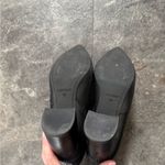 Marc Fisher Black Leather Zip Up Boots With Heel Booties Size 8 Photo 4