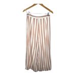 Sadie & Sage Striped Wide Leg Palazzo Pants Bohemian Lined Women Size Small Pink Photo 2