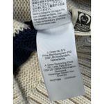 Madewell  Striped Navy Cream V Neck S Button Front Knit Cardigan Sweater Women Photo 11