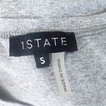 1. State  Gray Cold-Shoulder Casual T-Shirt Top Size Small Photo 5