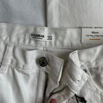 White Ankle Length Mom Jeans Size 8 Photo 4