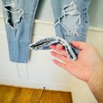 AGOLDE 90's Mid Rise Loose Wander Light Wash Destroyed Crop Size 24 Photo 8