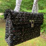 Kurt Geiger Authentic LONDON Tweed LG Crosb/Shoulder bag Photo 11