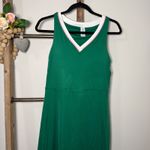 Xersion  Women Green V Neck Sleeveless Tennis Dress Quick Dri Size Medium NWT Photo 2