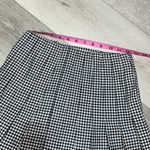EXPRESS Vintage Gingham Pleated Mini Skirt Small Photo 5