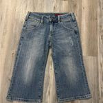 Vigoss Light Blue Women's Denim Bermuda Shorts Y2K Photo 0