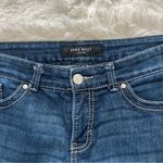 Nine West Blue Jean Shorts with Raw Hem Size 6 Photo 1