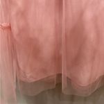 Jessakae NWOT  Blush Pink Tulle Floral Embroidered Midi Harper Dress Photo 4