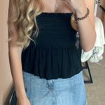 Skylar + Madison Strapless Black Top Photo 0