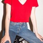 Brandy Melville  Red Crop Too Photo 0