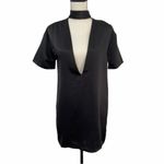 NBD  Brit Choker Plunging V- Neck Dress size M Photo 1