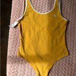 Aritzia TNA Kathi Gold/White Bodysuit Photo 0