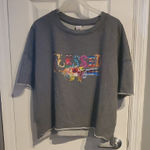 secret treasures  Charcoal 'Blessed' Floral Sweatshirt Photo 0