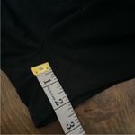 Boom Boom Jeans Boom Boom jean Suede Fringe short Shorts black sz 7 side tie flattering stretchy Photo 8