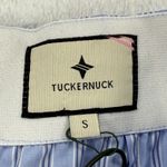 Tuckernuck  Women's Blue White Ticking Stripe‎ Maxi Skirt Size S New Photo 3