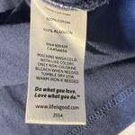 Life Is Good SS Blue T Shirt 2X Bicycle Cotton Spokes Woman Cycling Cyclist Photo 4