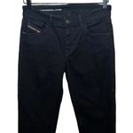 Diesel  Women’s  Slandy Super Stretch Skinny Jeans Black Size 29 Photo 4
