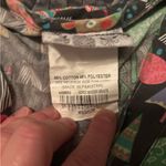 Women’s Christmas scrub top Gray Size M Photo 2